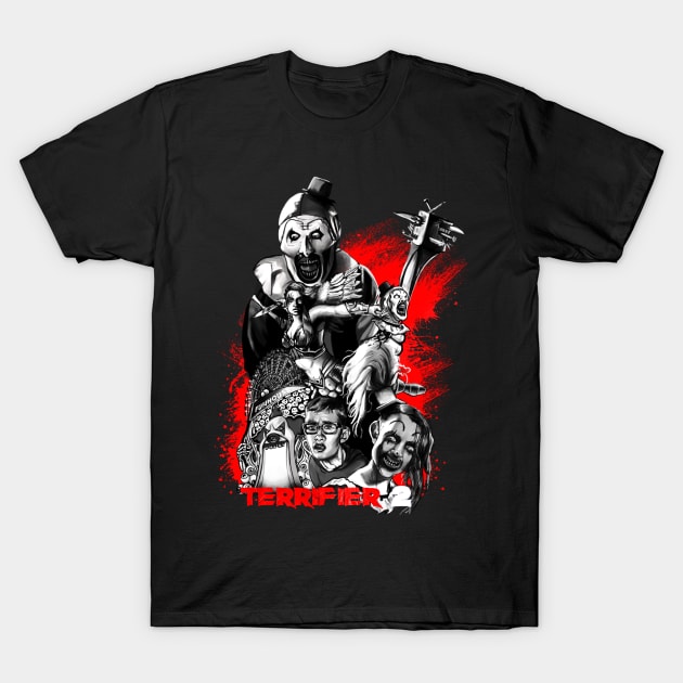 Terrifying Art T-Shirt by MAW Design